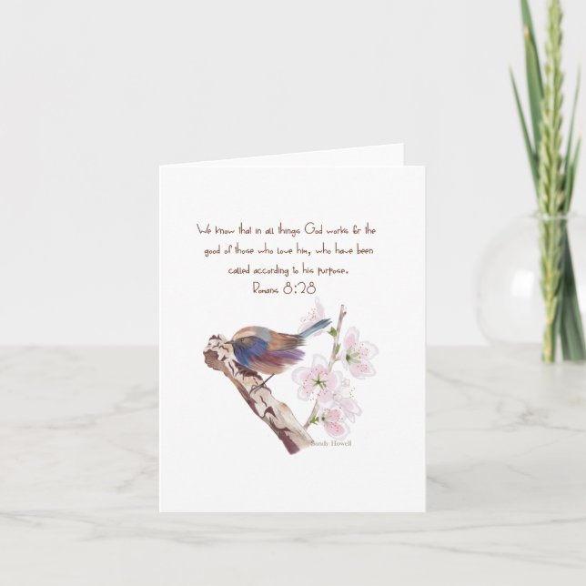 God's Purpose Note Cards (Front)