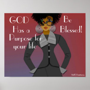 God's Purpose Poster