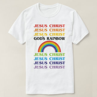 God's Rainbow Jesus Christ T-Shirt