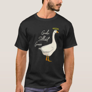 God's Silliest Goose Funny Duck Lovers Premium_5 T-Shirt