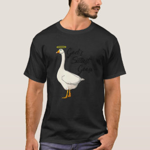 God's Silliest Goose Funny Duck Lovers Premium_7 T-Shirt