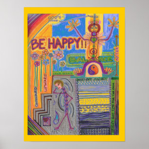 God's String Mind Map V Poster