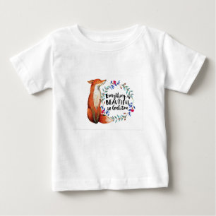 gods time foxes baby T-Shirt