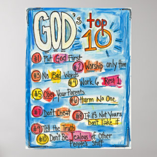 God's Top Ten Poster