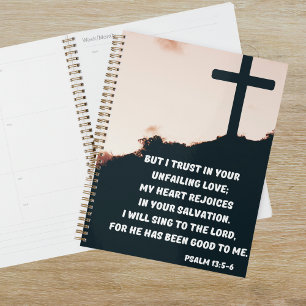 God's Unfailing Love Bible Verse Christian Planner