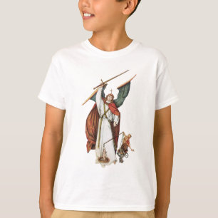 God's Warrior Angle Battle of Good and Evil T-Shirt