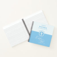 Godson Baptism Blue Child of God Personalised