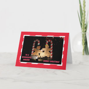 Godson Christmas Card -- Gingerbread