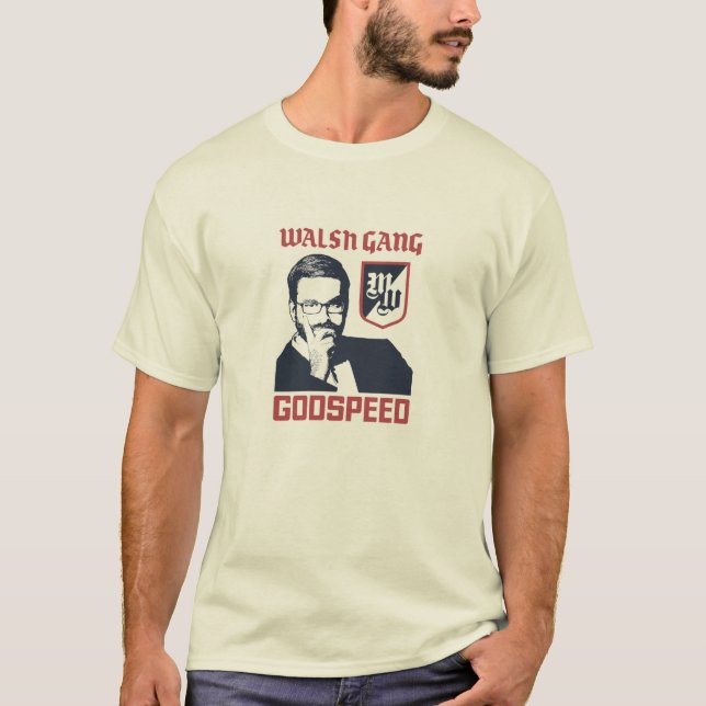 Godspeed - The Matt Walsh Show T-Shirt (Front)