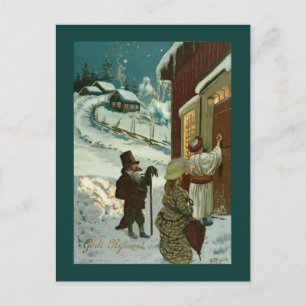 Godt Nytaar Happy New Year Holiday Postcard
