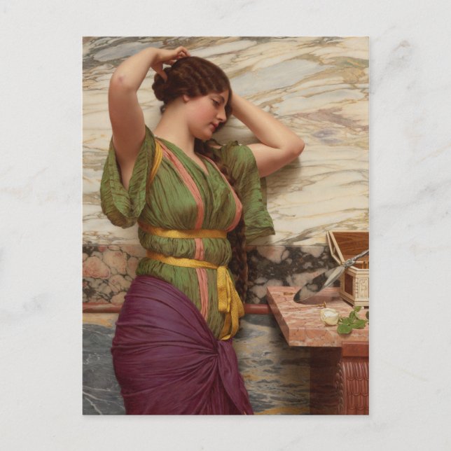 Godward A fair reflection CC0626 Postcard (Front)