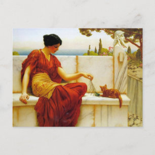 Godward’s The Tease Postcard