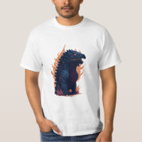 Godzilla with fire godzilla firing