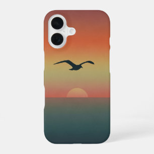Goéland rétro iPhone 16 case
