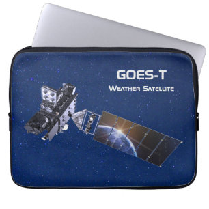 GOES-T Weather Satellite Laptop Sleeve