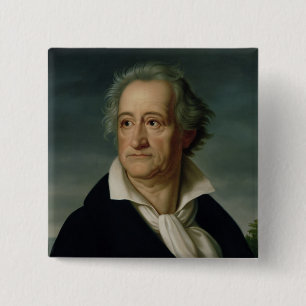 Goethe 15 Cm Square Badge