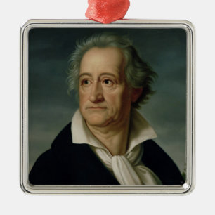 Goethe Metal Tree Decoration