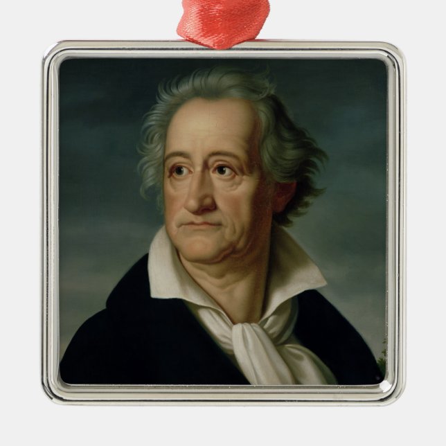 Goethe Metal Tree Decoration (Front)
