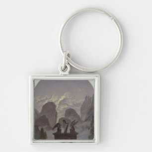 Goethe Monument Key Ring