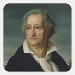 Goethe Square Sticker