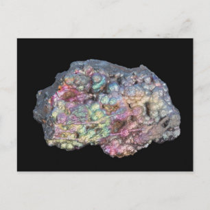 Goethite Showing Iridescence Postcard