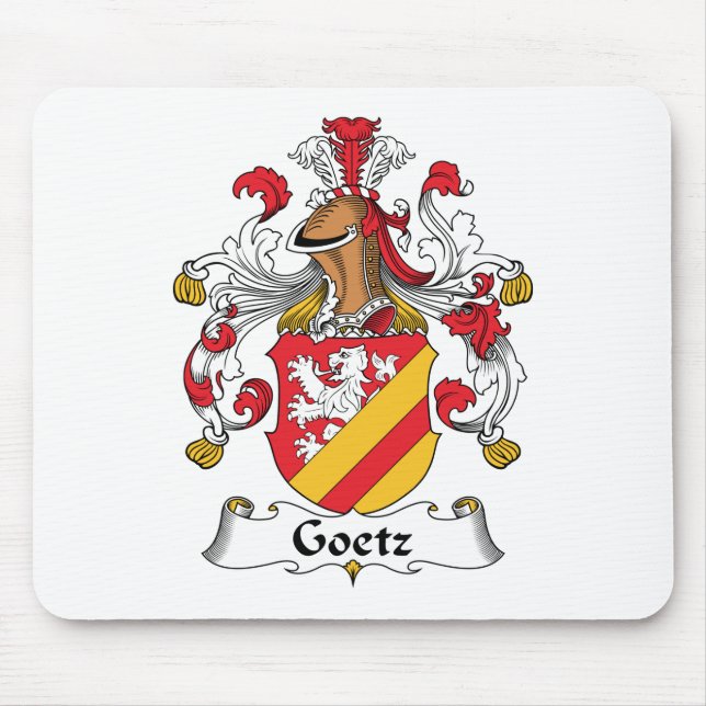 Goetz Family Crest Mouse Pad (Front)