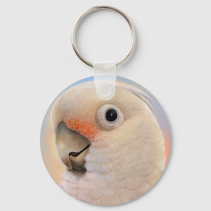 Goffin Tanimbar Corella Cockatoo Key Ring