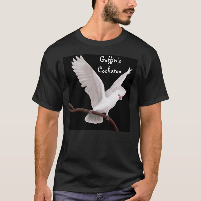 Goffins Cockatoo Dark T-Shirt (Front)
