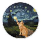 Gogh Kitty Starry Night Cat