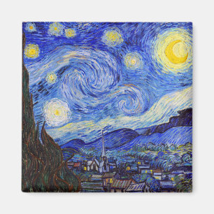 Gogh , "Starry Night" Magnet