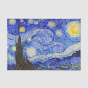 Gogh , "Starry Night" Tissue Paper