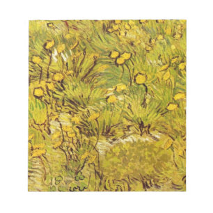 Gogh Yellow Blossoms Whimsical Wedding Personalise Notepad