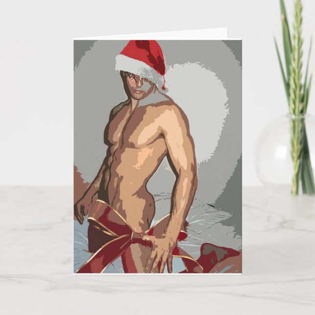 _gogo-santa holiday card (Front)