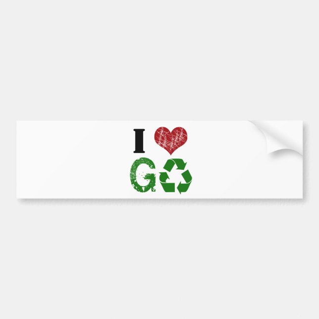 GOGREEN BUMPER STICKER (Front)