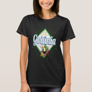 Goiania Goias Brazil Retro Toucan Vintage Holiday T-Shirt