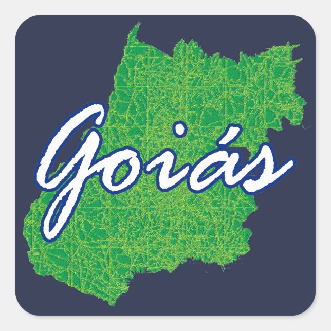 Goias Square Sticker (Front)