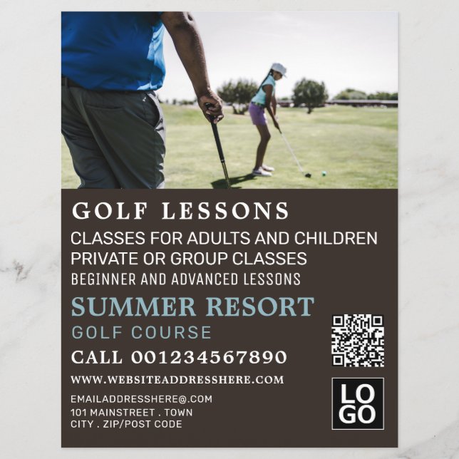GoIf Lesson Advertising Flyer (Front)