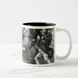 Going Around the Horn, 1849 Two-Tone Coffee Mug