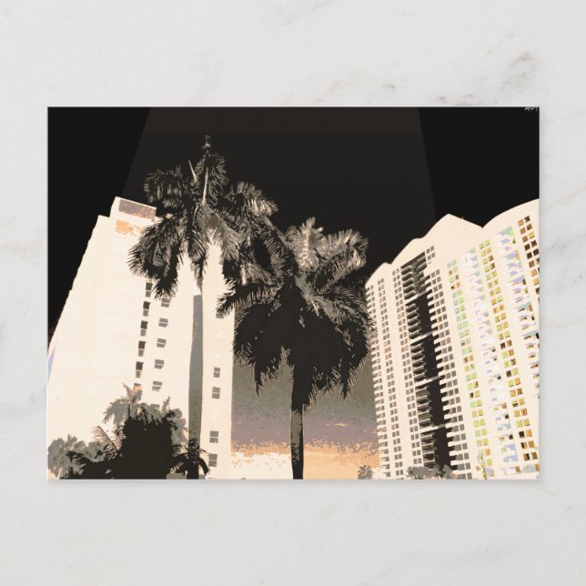 Going Back To Miami Postcard (Front)