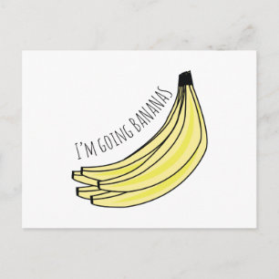 Going Bananas Postcard