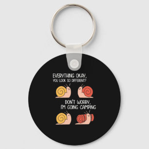 Going camping jokes snails hiking jokes funny key ring