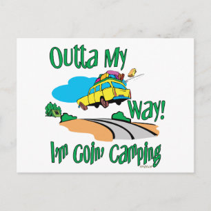 Going Camping Postcard