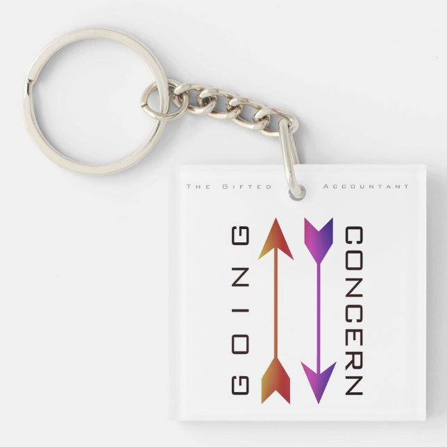 "Going Concern" Key Ring (Front)