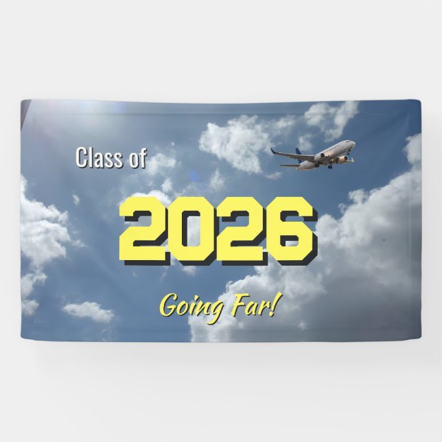 Going Far Banner Customisable (Horizontal)