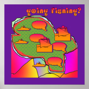 Going Fishing? Fisherman Fun   Poster