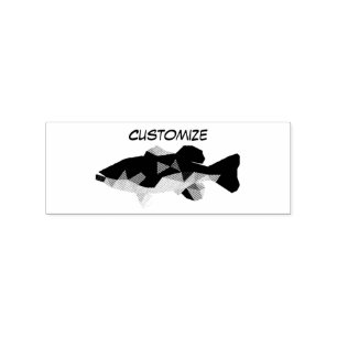 Going fishing Thunder_Cove Rubber Stamp