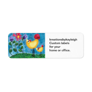 Going for a Stroll Return Address Label