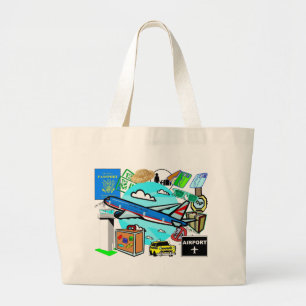 Going, Going, Gone Large Tote Bag