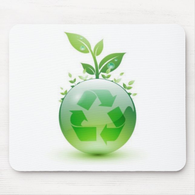 Going Green Mouse Pad (Front)