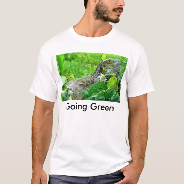 going green T-Shirt (Front)